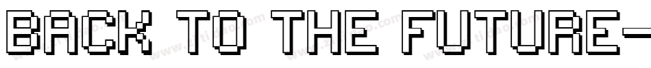 Back To The Future字体转换